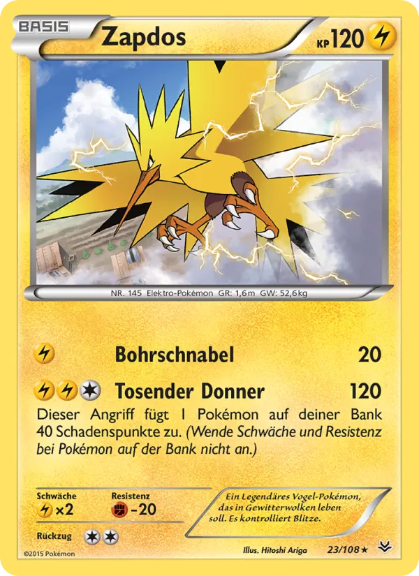 Zapdos (Drachenleuchten #23/108)