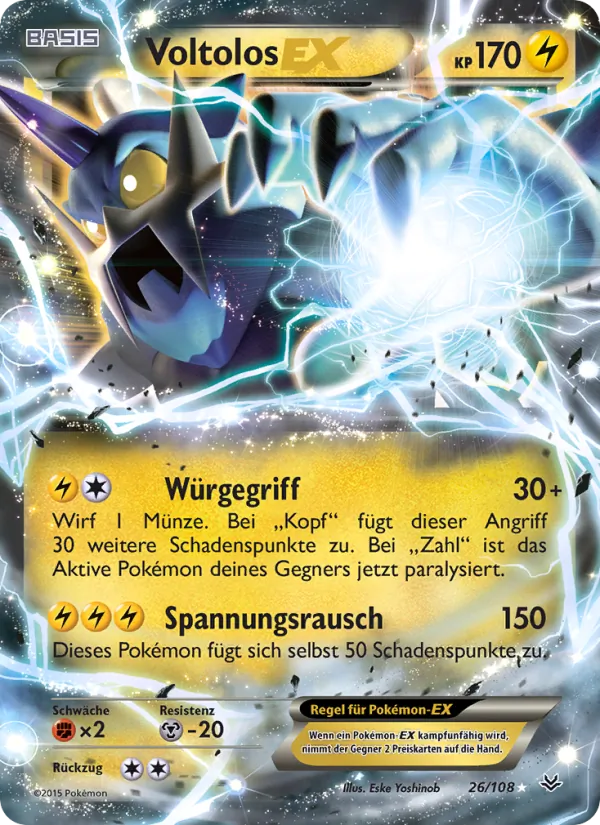 Voltolos EX (Drachenleuchten #26/108)