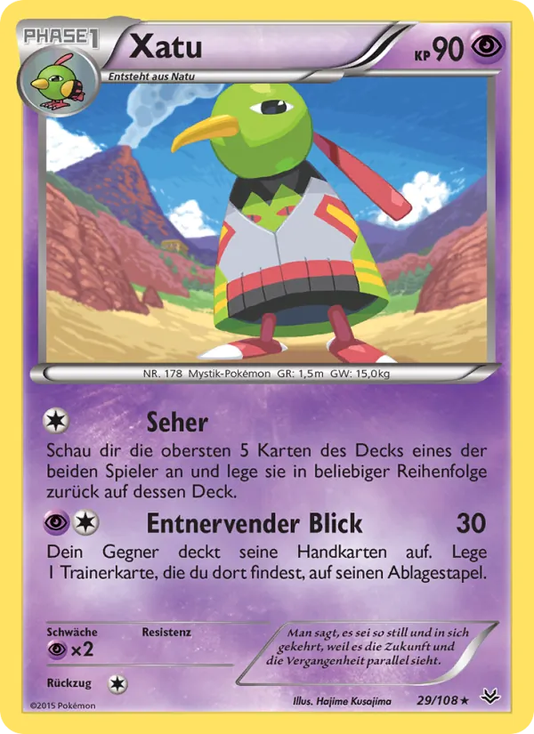 Xatu (Roaring Skies #29/108)