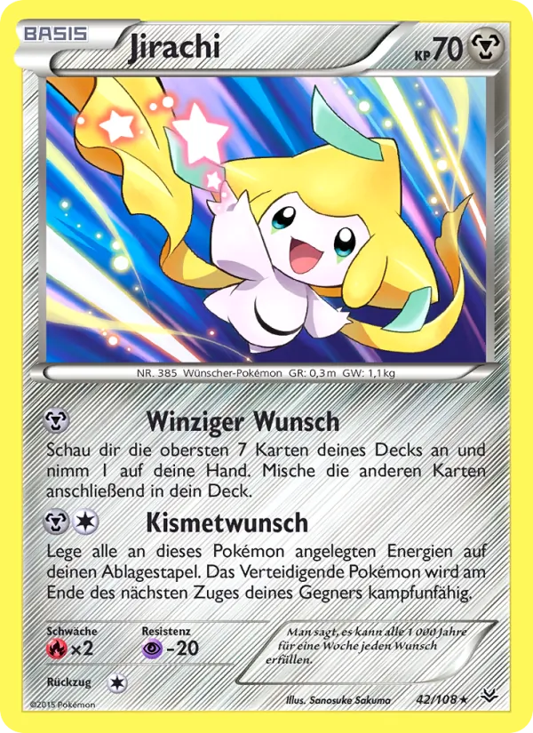Jirachi (Roaring Skies #42/108)