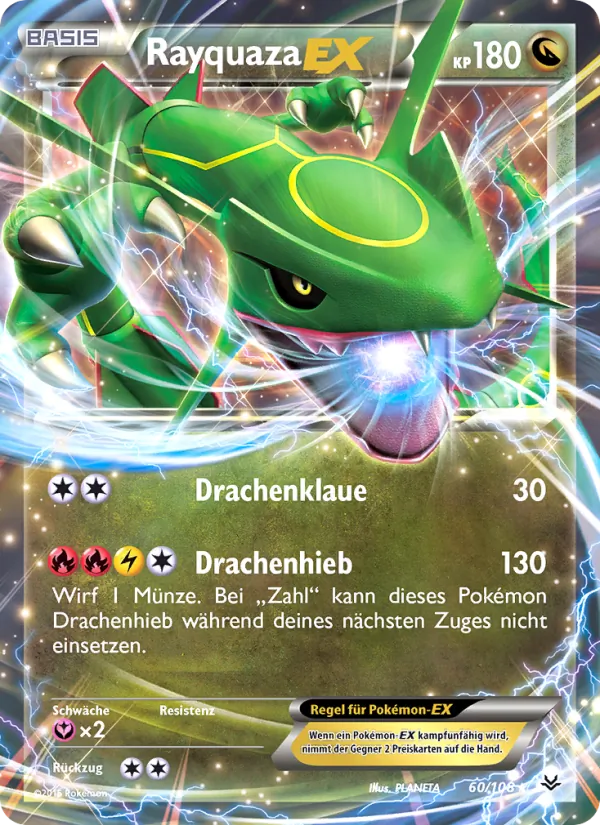 Rayquaza EX (Drachenleuchten #60/108)