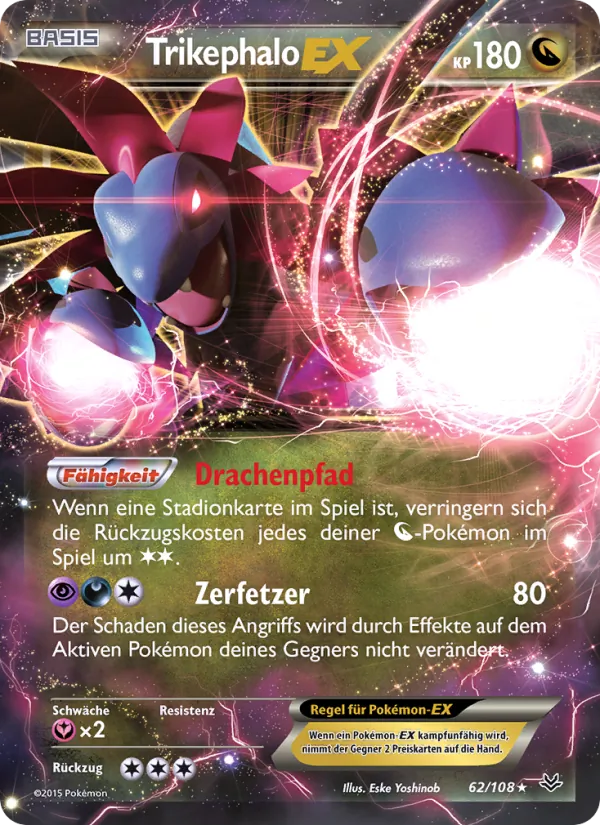 Trikephalo EX (Roaring Skies #62/108)