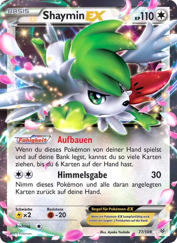 Shaymin EX (Drachenleuchten #77/108)