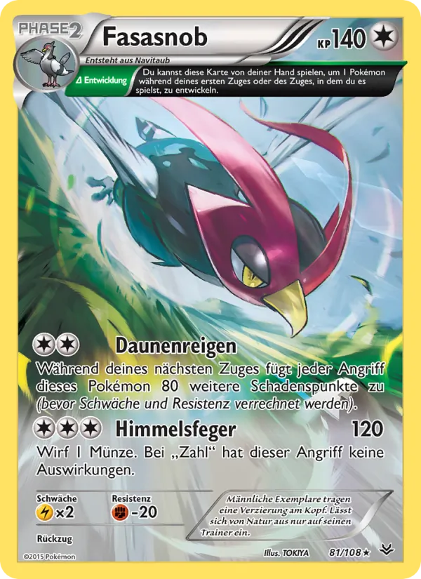 Fasasnob (Roaring Skies #81/108)