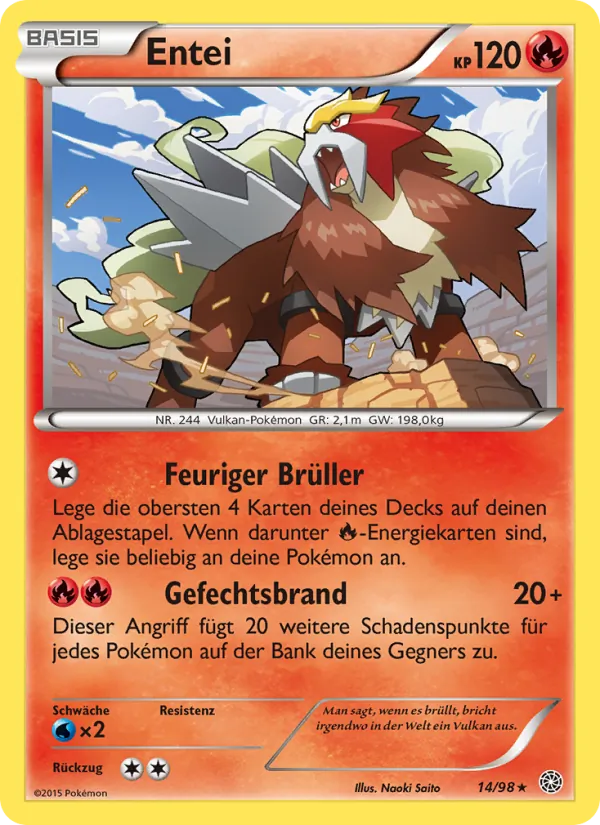 Entei (Ewiger Anfang #14/98)