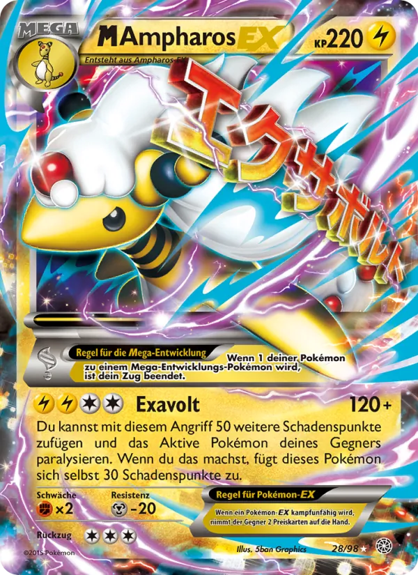 M-Ampharos EX (Ewiger Anfang #28/98)