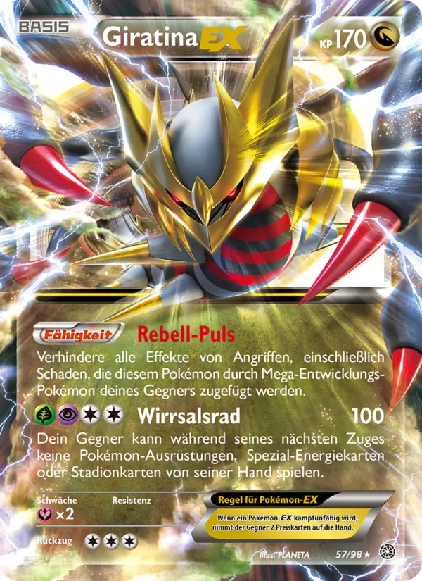 Giratina EX (Ewiger Anfang #57/98)