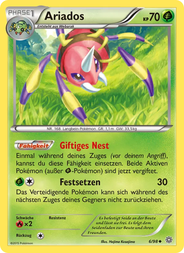 Ariados (Ewiger Anfang #6/98)