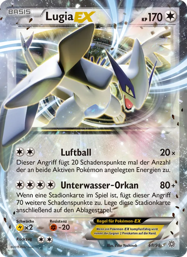Lugia EX (Ewiger Anfang #68/98)