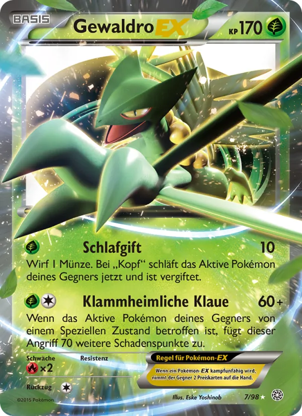 Gewaldro EX (Ancient Origins #7/98)