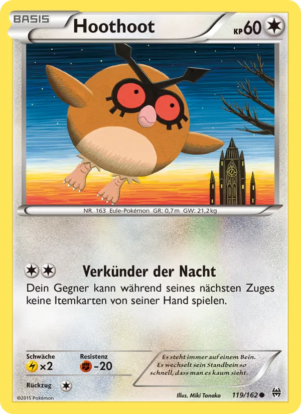Hoothoot (BREAKthrough #119/162)