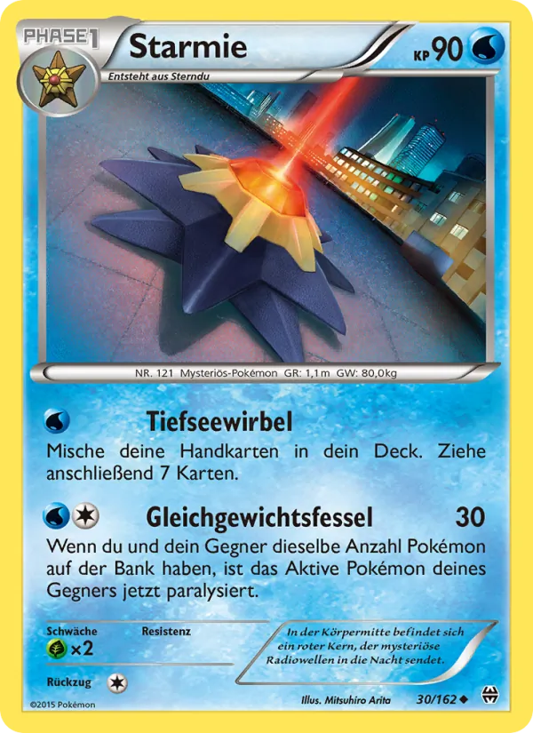 Starmie (BREAKthrough #30/162)