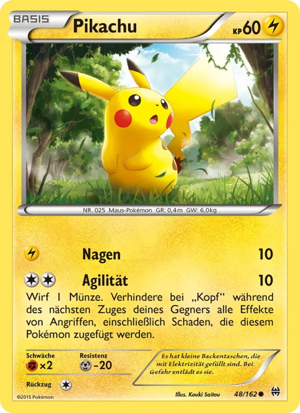 Pikachu (TURBOstart #48/162)