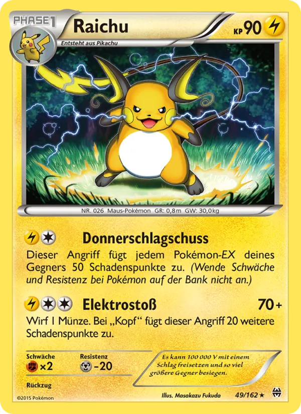 Raichu (TURBOstart #49/162)