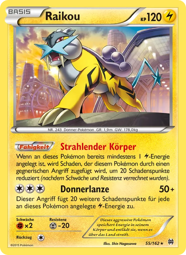 Raikou (TURBOstart #55/162)