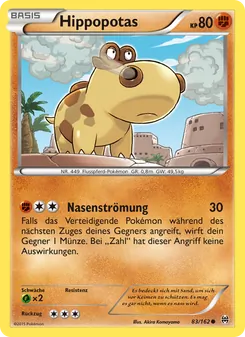 Hippopotas (TURBOstart #83/162)