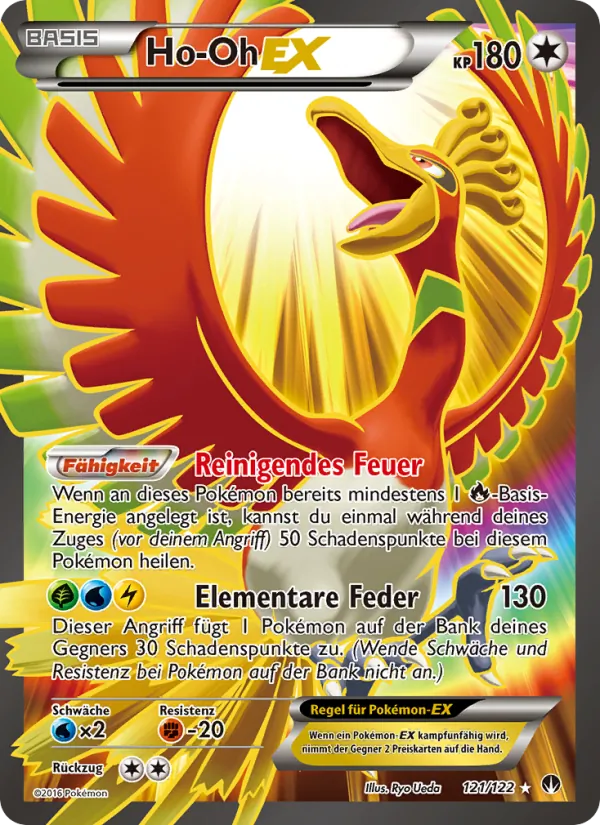 Ho-Oh EX (TURBOfieber #121/122)