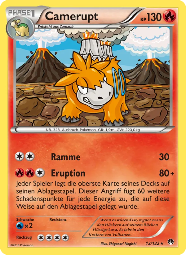 Camerupt (BREAKpoint #13/122)