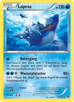 Lapras (TURBOfieber #28/122)