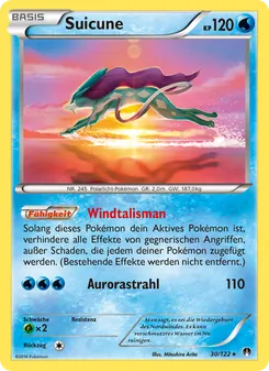 Suicune (TURBOfieber #30/122)