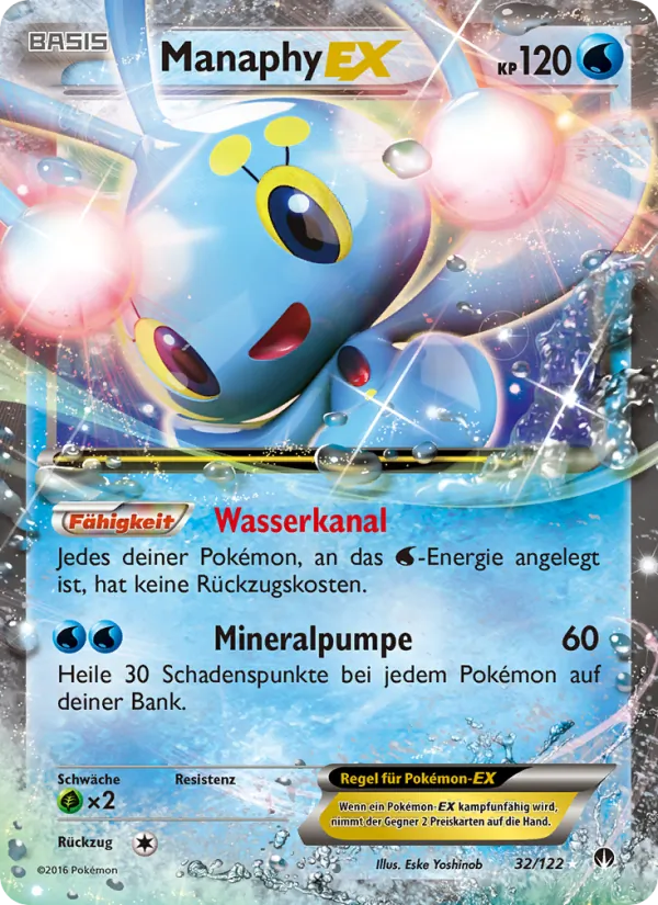 Manaphy EX (TURBOfieber #32/122)
