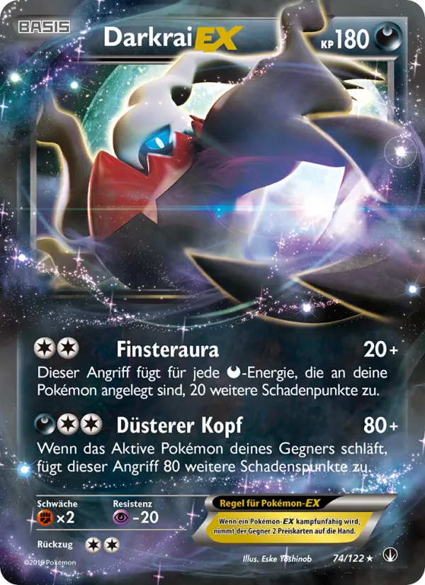Darkrai EX (TURBOfieber #74/122)