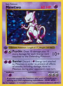 Mewtwo (Base Set #10/102)