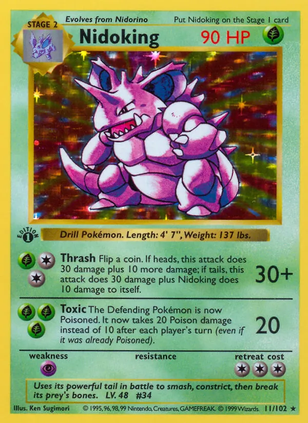 Nidoking (Base Set #11/102)