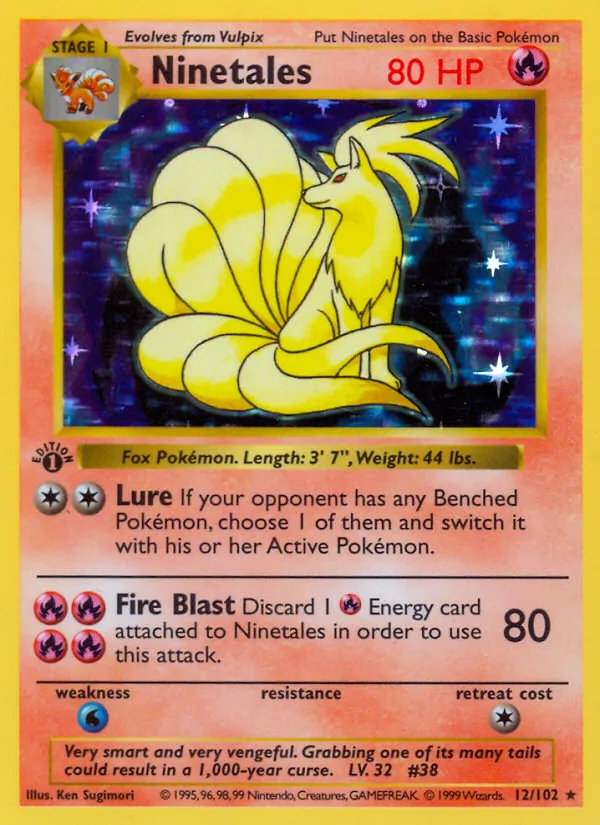 Ninetales (Base Set #12/102)