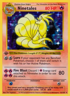 Ninetales (Base Set #12/102)