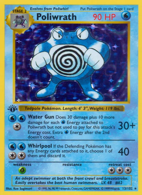 Poliwrath (Base Set #13/102)
