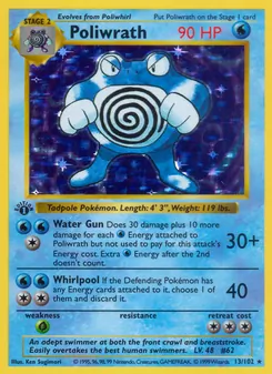 Poliwrath (Base Set #13/102)