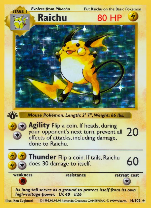 Raichu (Base Set #14/102)