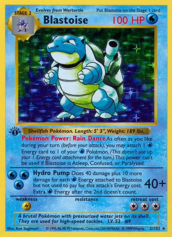 Blastoise (Base Set #2/102)
