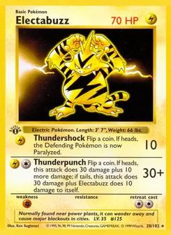 Electabuzz (Base Set #20/102)