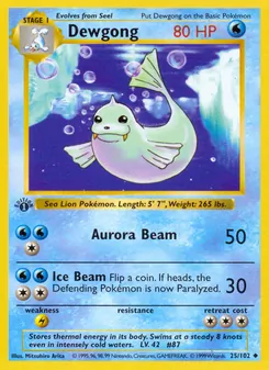 Dewgong (Edición Básica #25/102)