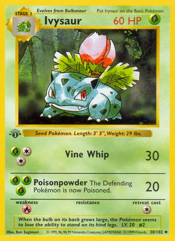 Ivysaur (Base Set #30/102)