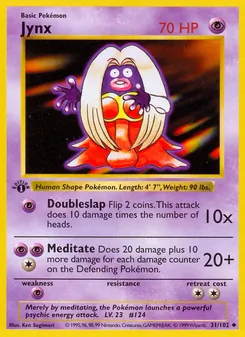 Jynx (Base Set #31/102)