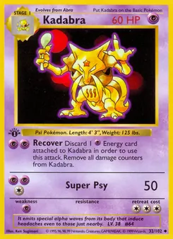Kadabra (Base Set #32/102)
