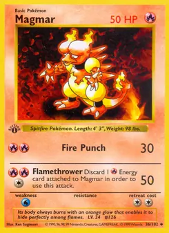 Magmar (Base Set #36/102)