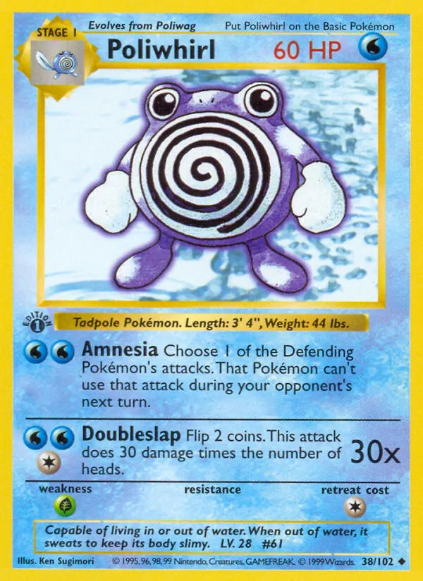 Poliwhirl (Base Set #38/102)