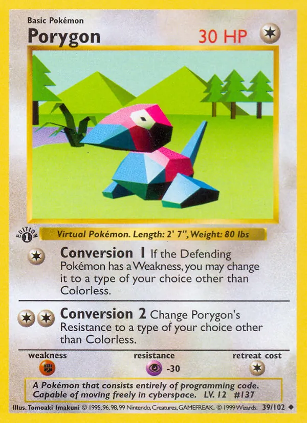 Porygon (Base Set #39/102)