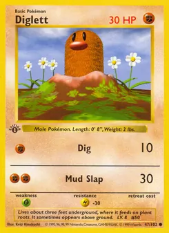 Diglett (Set Base #47/102)