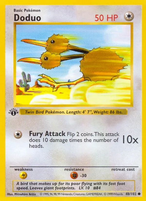 Doduo (Base Set #48/102)