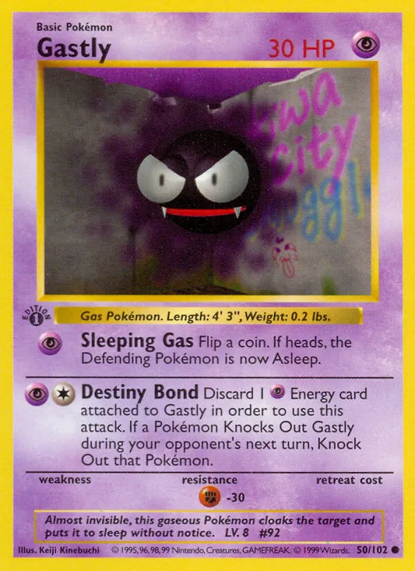 Gastly (Base Set #50/102)