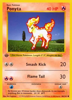 Ponyta (Base Set #60/102)
