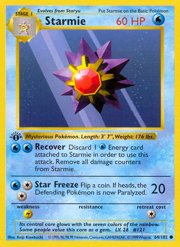Starmie (Base Set #64/102)