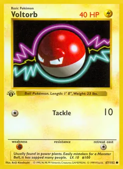 Voltorb (Base Set #67/102)