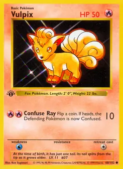 Vulpix (Base Set #68/102)