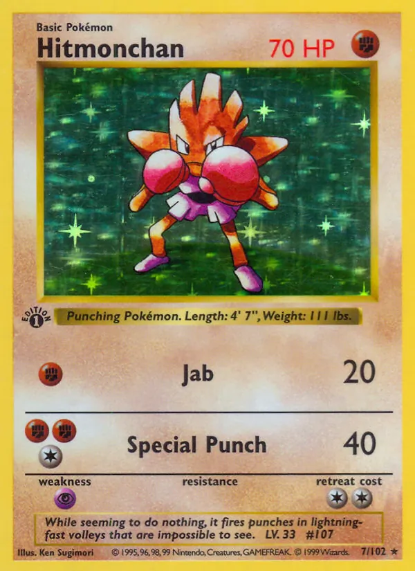 Hitmonchan (Base Set #7/102)